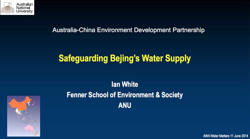 Safeguarding Beijing’s Water Supply