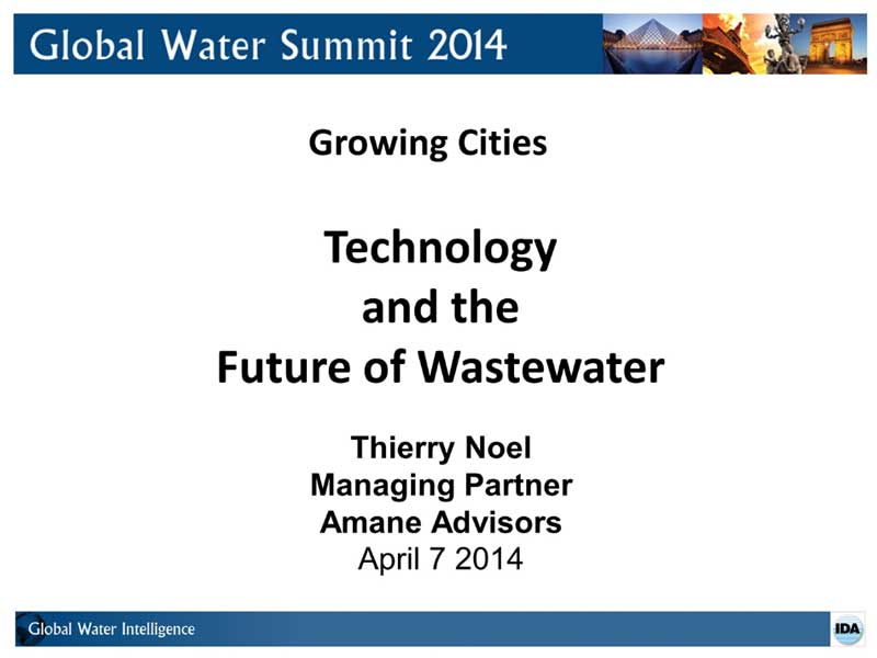 Technology and the Future of Wastewater
